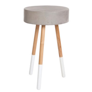 ELLIE TALL ACCENT TABLE – GREY