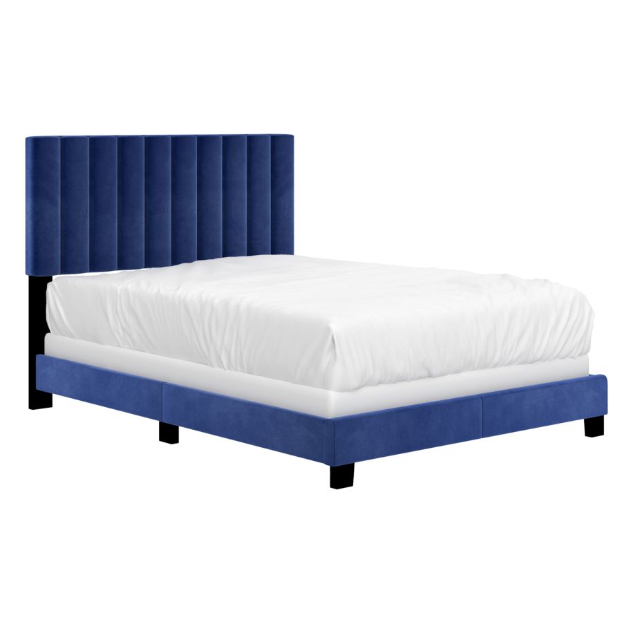 Jedd Platform Blue Bed