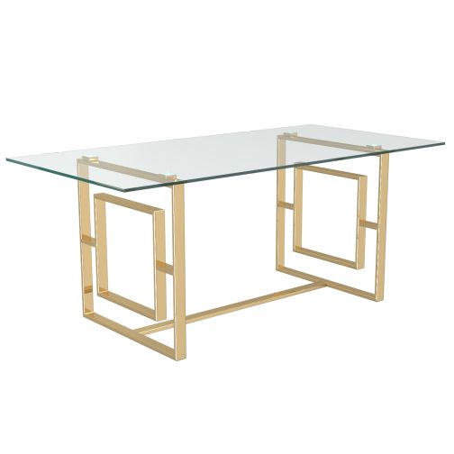 Eros Gold Dining Table