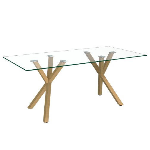 Stark Gold Dining Table