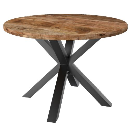 Arhan Natural Round Dining Table
