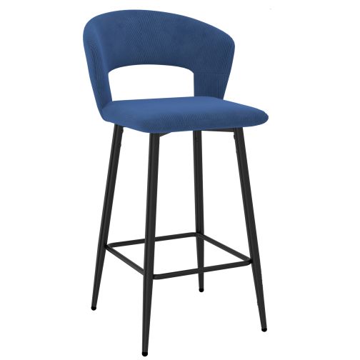 Camille 26″ Blue Counter Stool