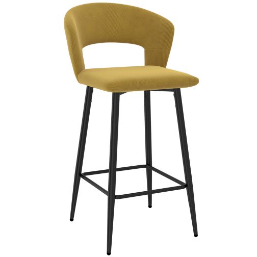 Camille 26″ Mustard Counter Stool