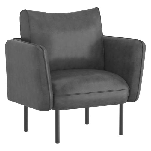Ryker Grey Accent Chair 