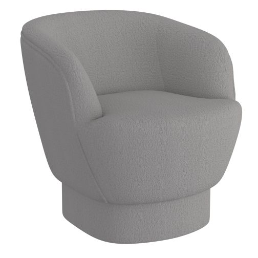 Cuddle Grey Accent Chair