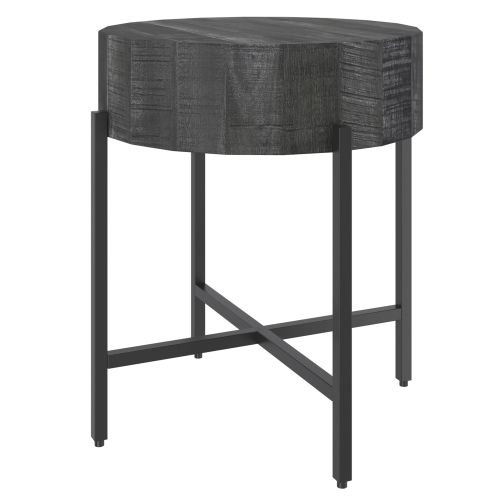 Blox Grey Accent Table