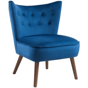 Elle Blue Accent Chair