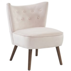 Elle Blush Pink Accent Chair