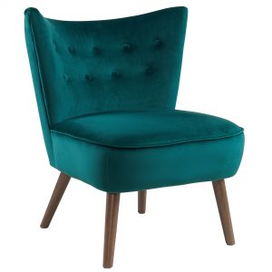 Elle Green Accent Chair