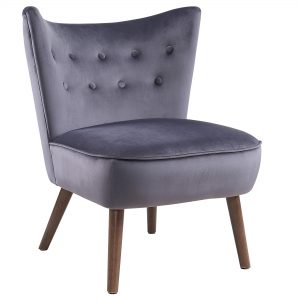 Elle Grey Accent Chair