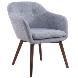Minto Grey Blend Accent Chair